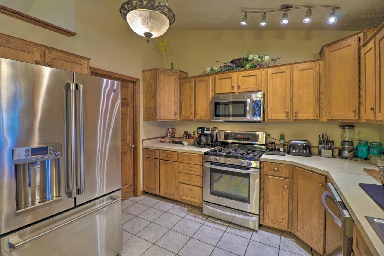 Secluded Marble Falls Family Home With Mtn Views! Kültér fotó